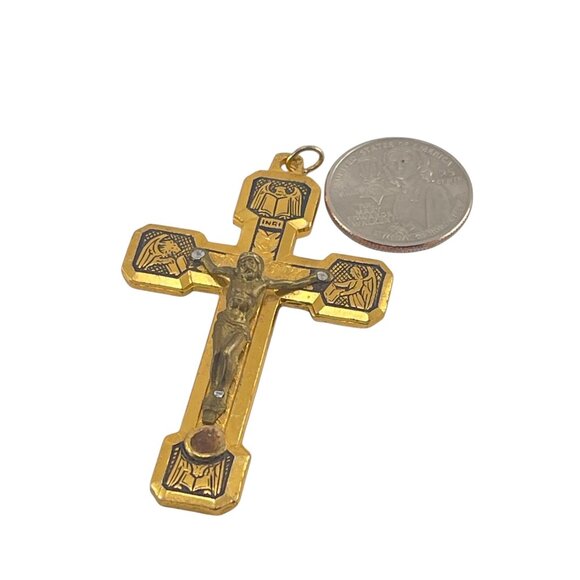 Vintage Via Crucis Evangelists Stations of the Cross Reliquary Crucifix • Roma I - Picture 5 of 9